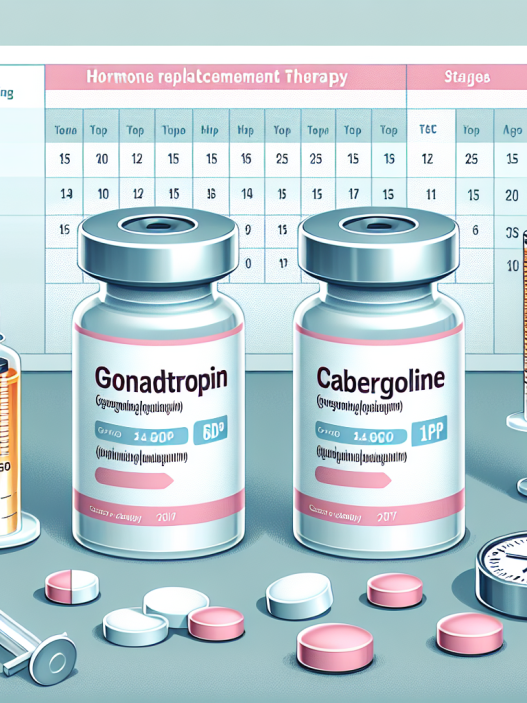 Comment combiner la Gonadotrophine avec la cabergoline pendant le THS