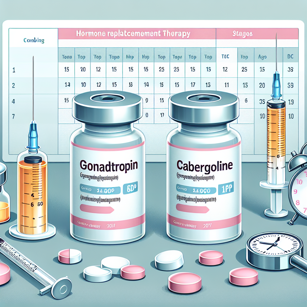 Comment combiner la Gonadotrophine avec la cabergoline pendant le THS