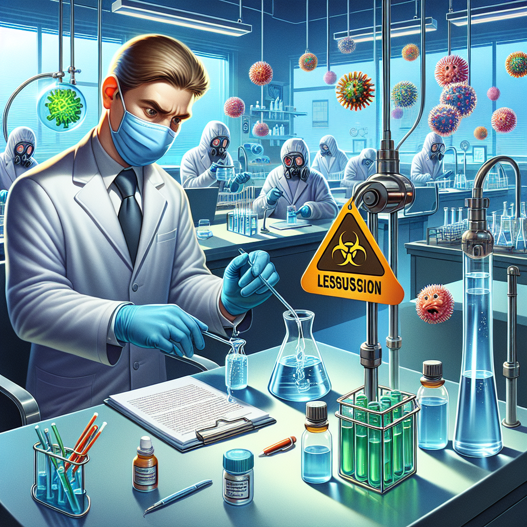 Le rôle de l'Eau Germicide lors de la manipulation de substances pour l'autoproduction de cours