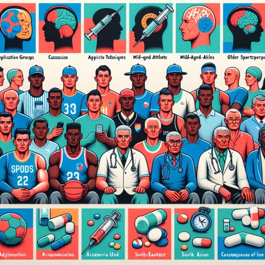 Particularités de l'utilisation de l'injection de stéroïdes chez les sportifs de différents groupes d'âge