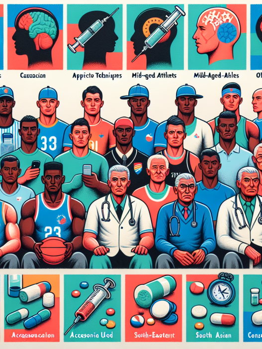 Particularités de l'utilisation de l'injection de stéroïdes chez les sportifs de différents groupes d'âge