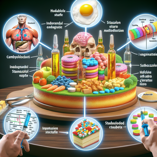 Comment l'injection de stanozolol affecte l'appétit et le métabolisme des glucides.