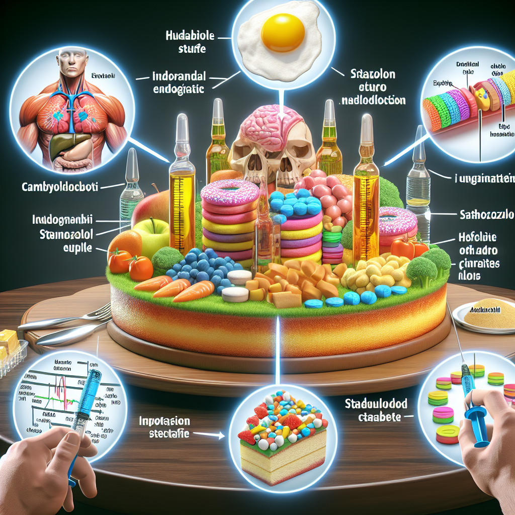 Comment l'injection de stanozolol affecte l'appétit et le métabolisme des glucides.