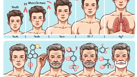 Effet de l'énanthate de testostérone sur l'effet androgénique selon l'âge