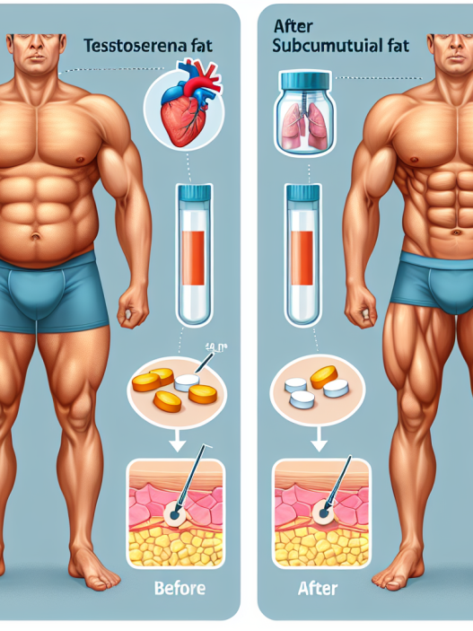 Effet de la testostérone Cypionate sur la graisse sous-cutanée