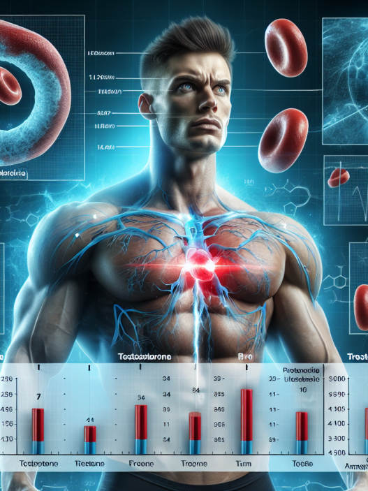 Effet du propionate de testostérone sur le taux de testostérone dans le sang