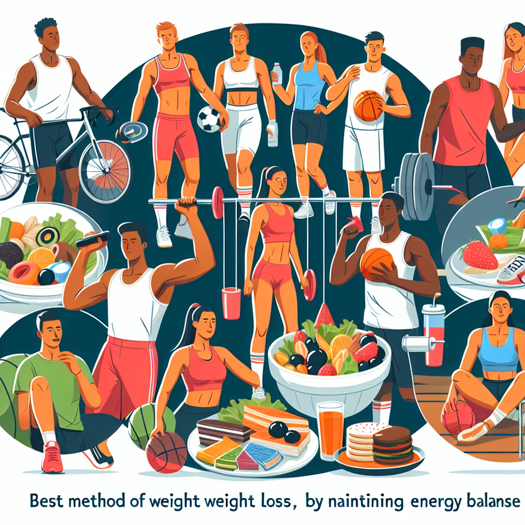 La meilleure façon de perdre du poids est de soutenir l'équilibre énergétique chez les sportifs