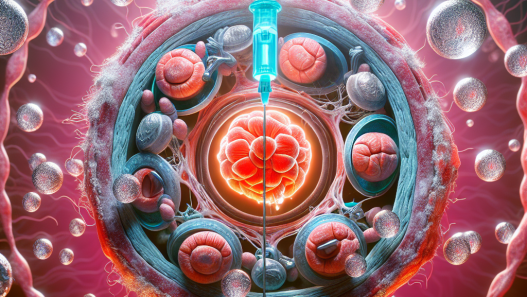 Perfusion de Proviron sur le système reproducteur humain