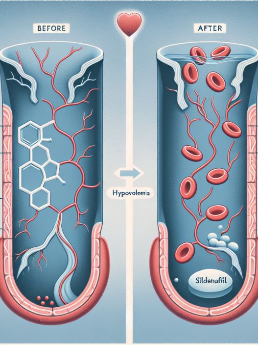 Sildénafil et son rôle dans l'hypovolémie