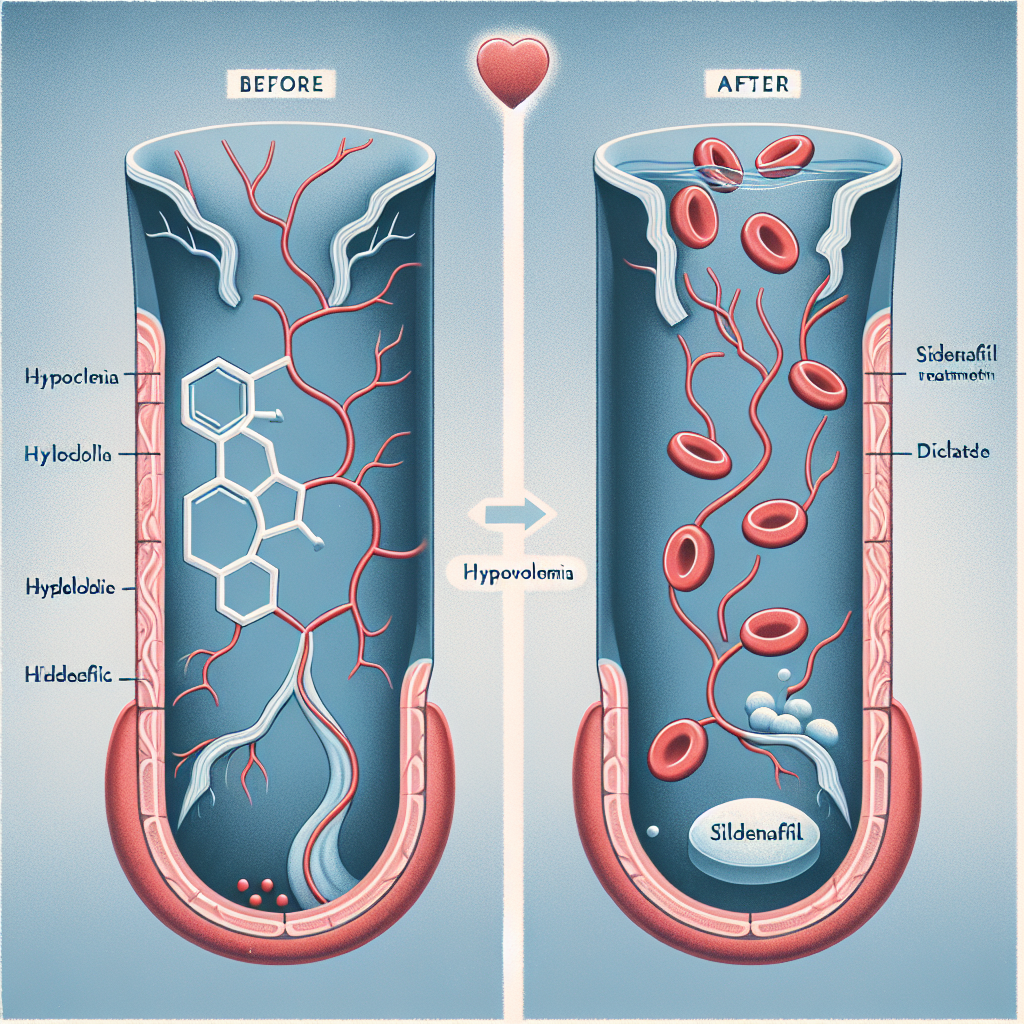 Sildénafil et son rôle dans l'hypovolémie