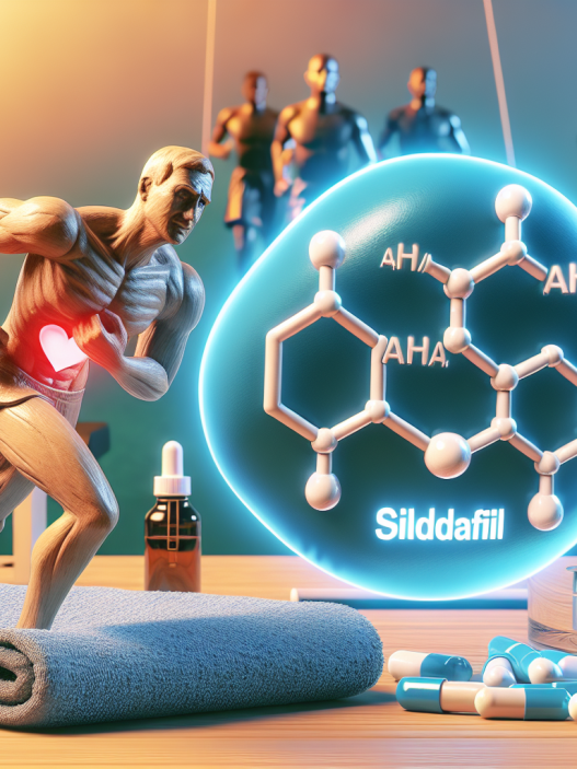Sildénafil et son rôle dans la réduction des douleurs abdominales après l'effort