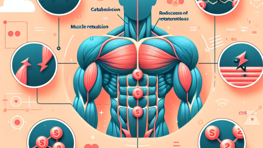 Acétate de tréstolone et réduction du catabolisme musculaire