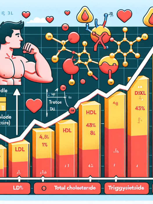 Comment l'acétate de trenbolone affecte le profil lipidique