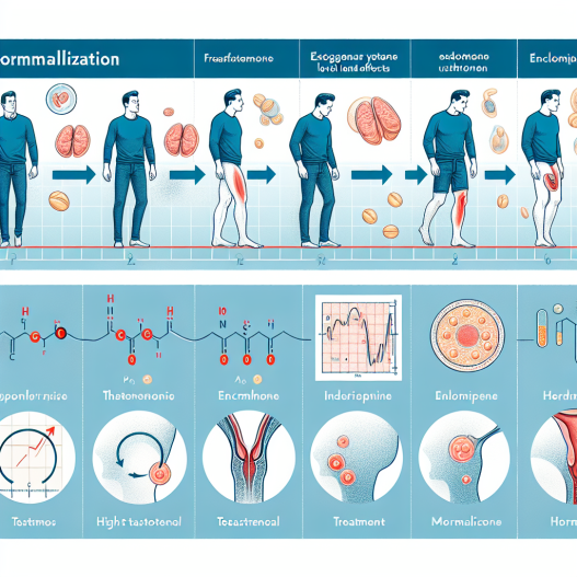 Normalisation du cycle hormonal après un traitement à la testostérone exogène à l'aide d'enclomifène