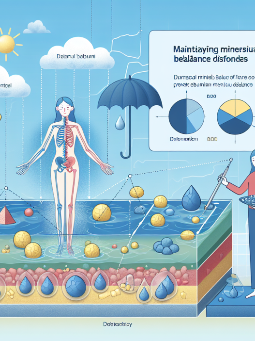 Prévention des troubles de l'équilibre par le maintien de la composition minérale