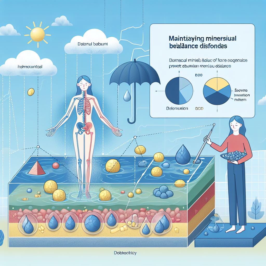 Prévention des troubles de l'équilibre par le maintien de la composition minérale