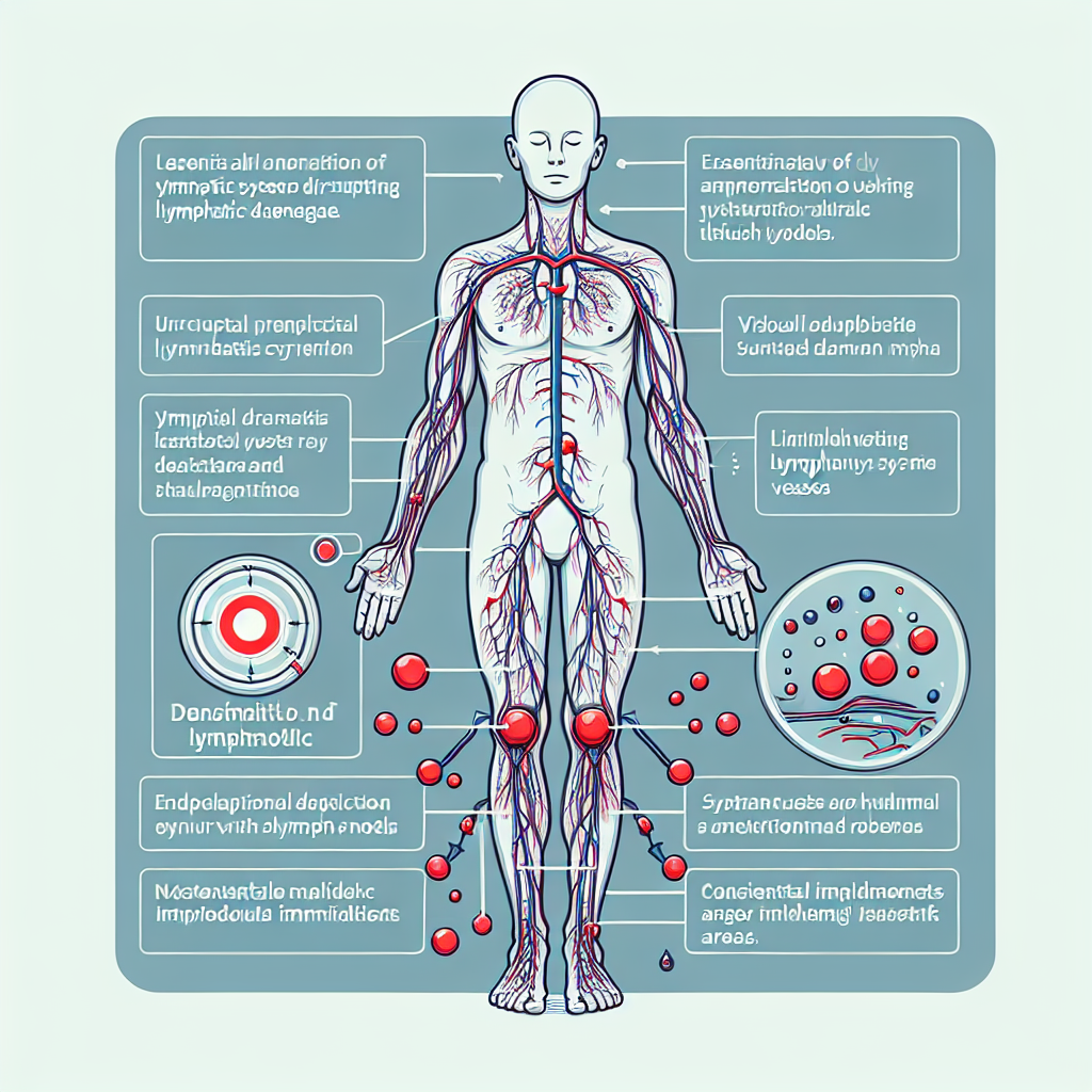 Risques d'altération du drainage lymphatique lors de l'utilisation de Synthol