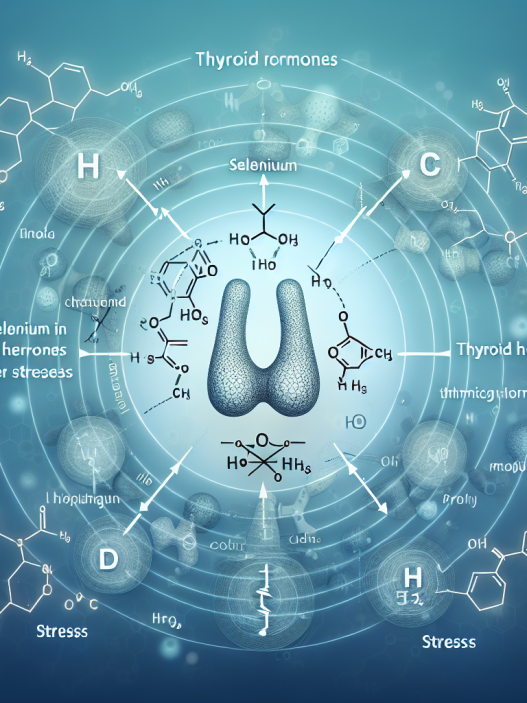 Rôle du sélénium dans la modulation des hormones thyroïdiennes sous stress
