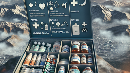 Soutien pharmacologique en cas de changement climatique ou d'altitude