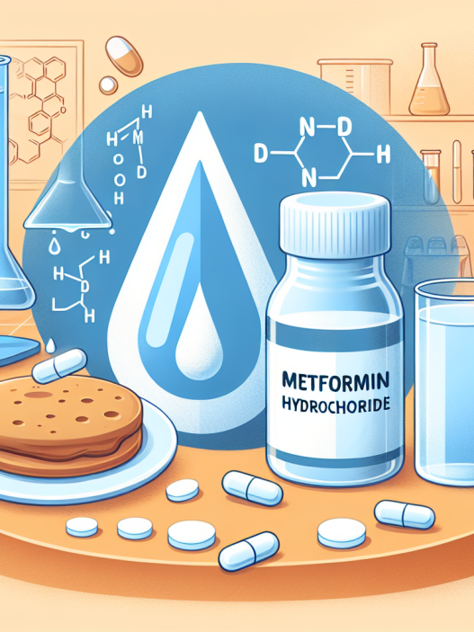 Chlorhydrate de metformine et prévention des excès alimentaires pendant la période de séchage