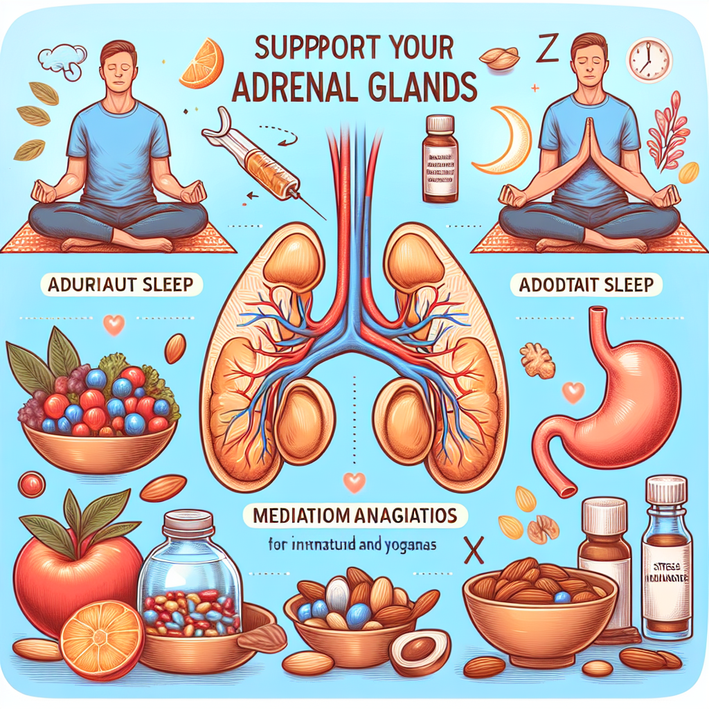 Comment soutenir les glandes surrénales pendant une cure