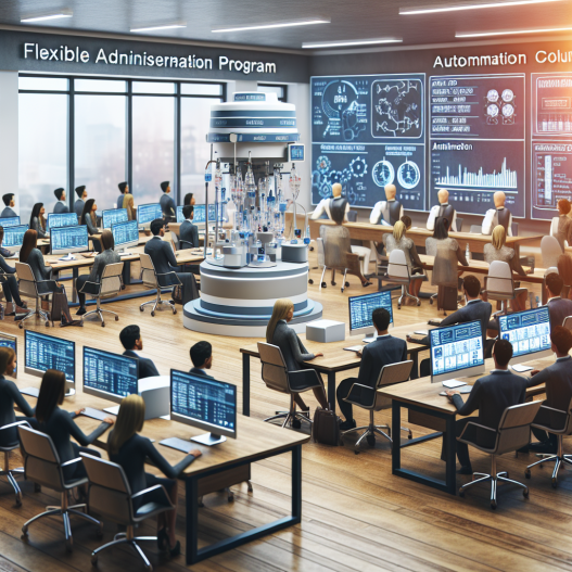 Cours avec un programme d'administration flexible (doses automatisées)