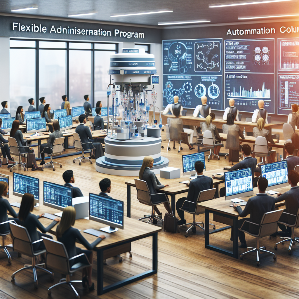 Cours avec un programme d'administration flexible (doses automatisées)