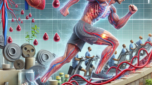 Effet du citrate de tadalafil sur la circulation sanguine pendant l'effort