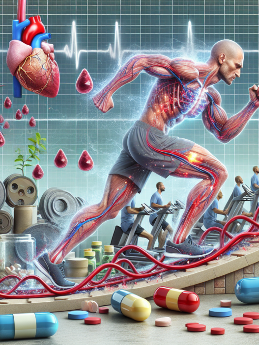 Effet du citrate de tadalafil sur la circulation sanguine pendant l'effort