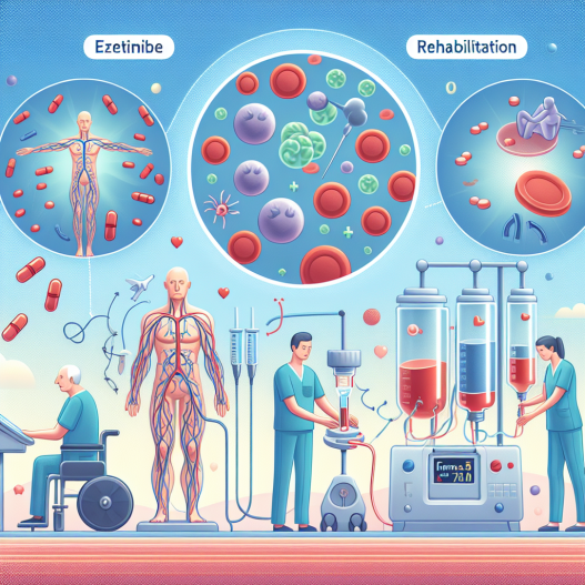 L'effet de l'ézétimibe sur l'amélioration de la microcirculation pendant la rééducation
