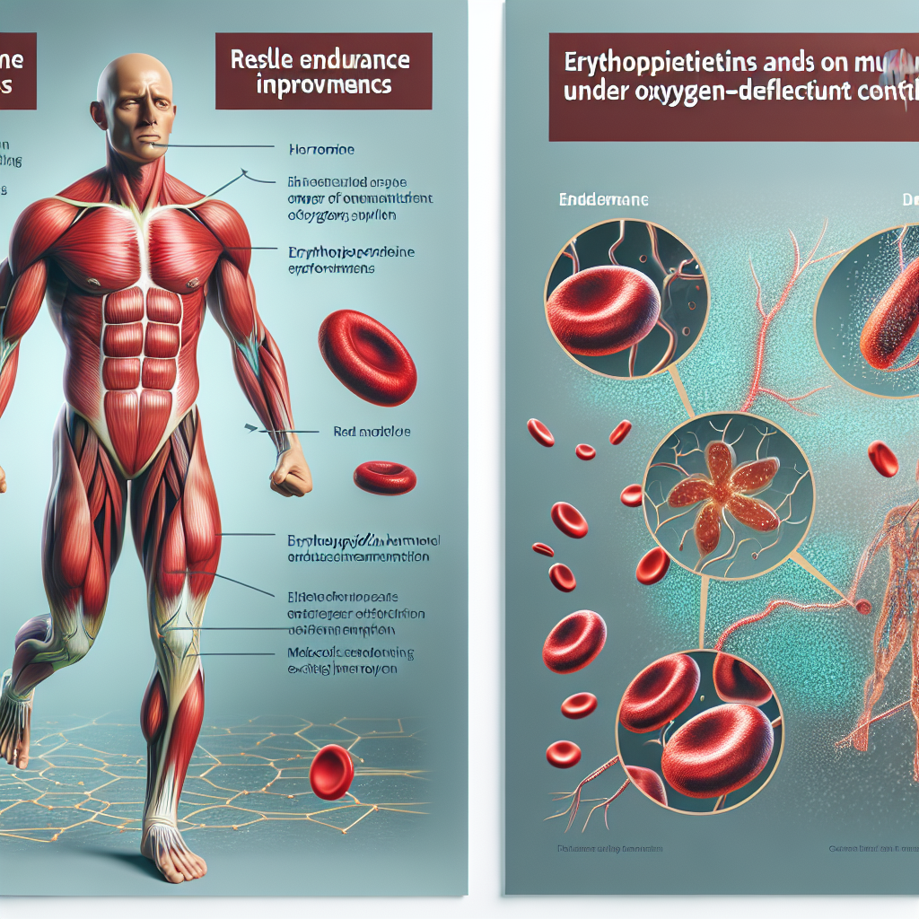 L'érythropoïétine et ses effets sur la musculature Endurance en cas de déficit en oxygène