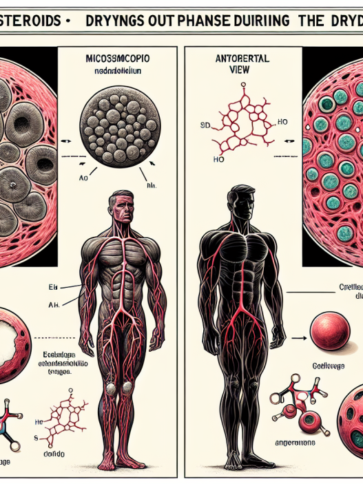 Les stéroïdes et leur effet sur l'endothélium vasculaire pendant la sèche