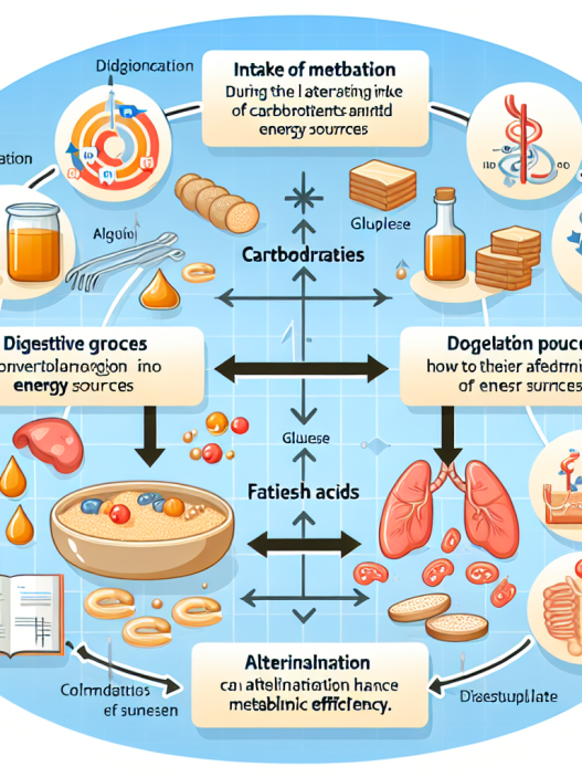 Optimisation du métabolisme lors de l’alternance glucides-lipides