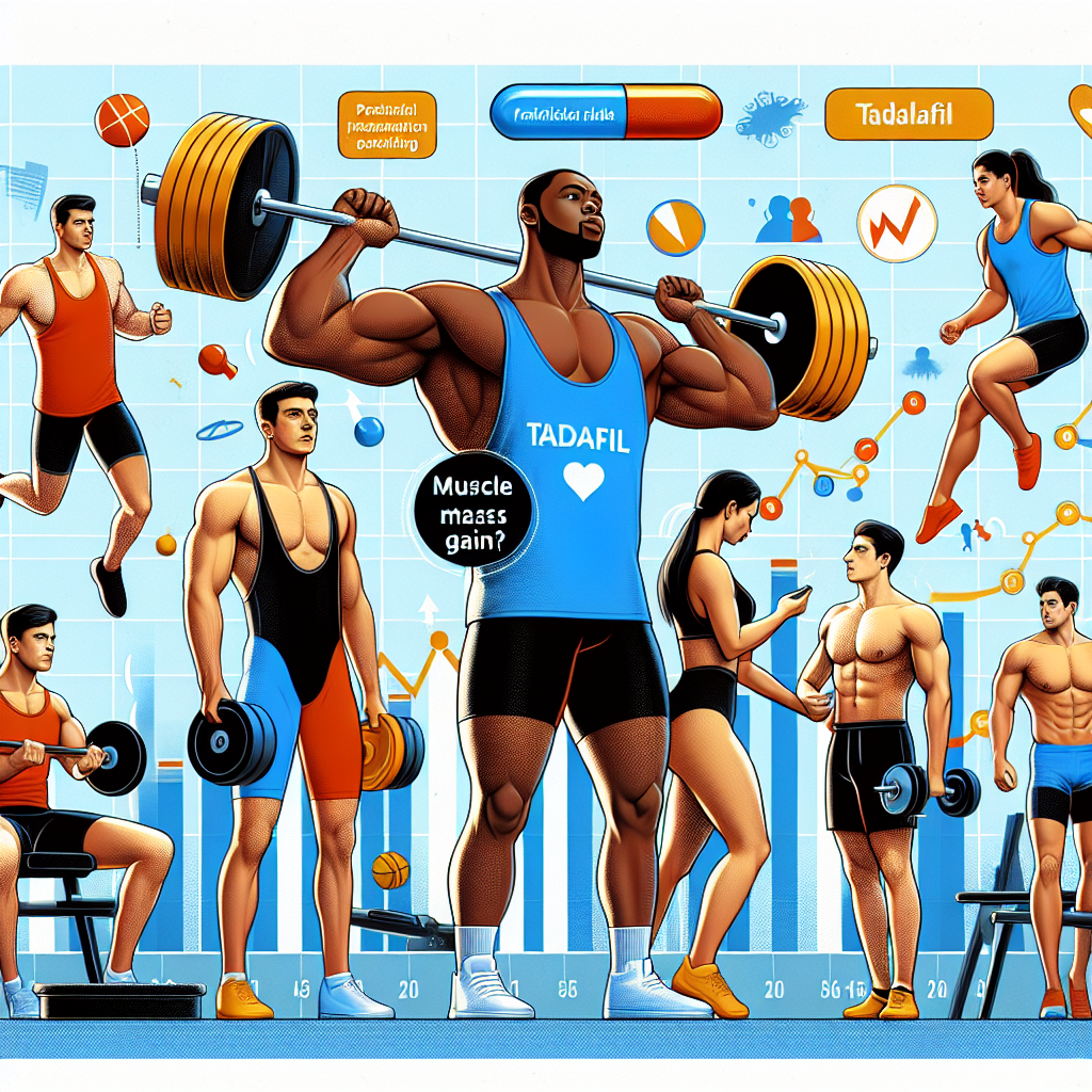 Tadalafil et son effet sur la prise de masse musculaire pendant l'exercice Entraînement