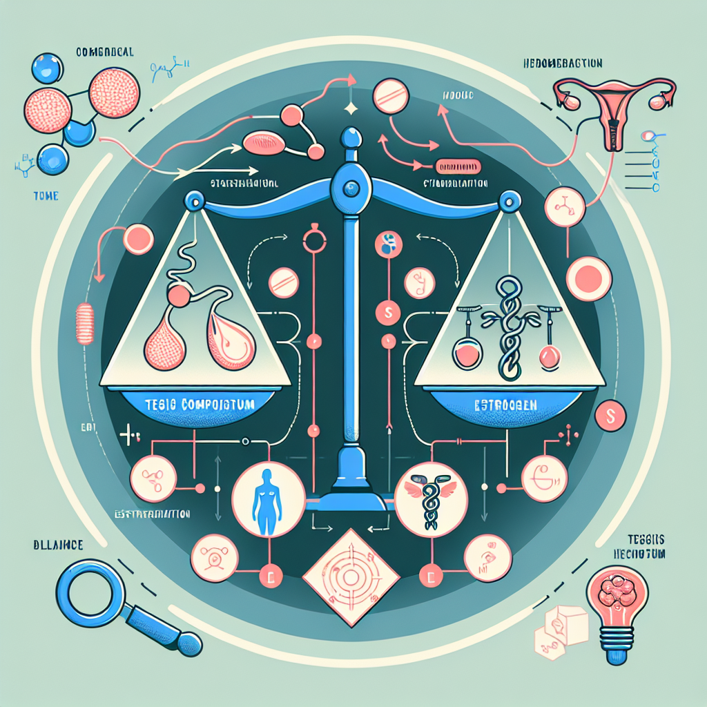 Testis Compositum et stabilisation des niveaux d'œstrogènes