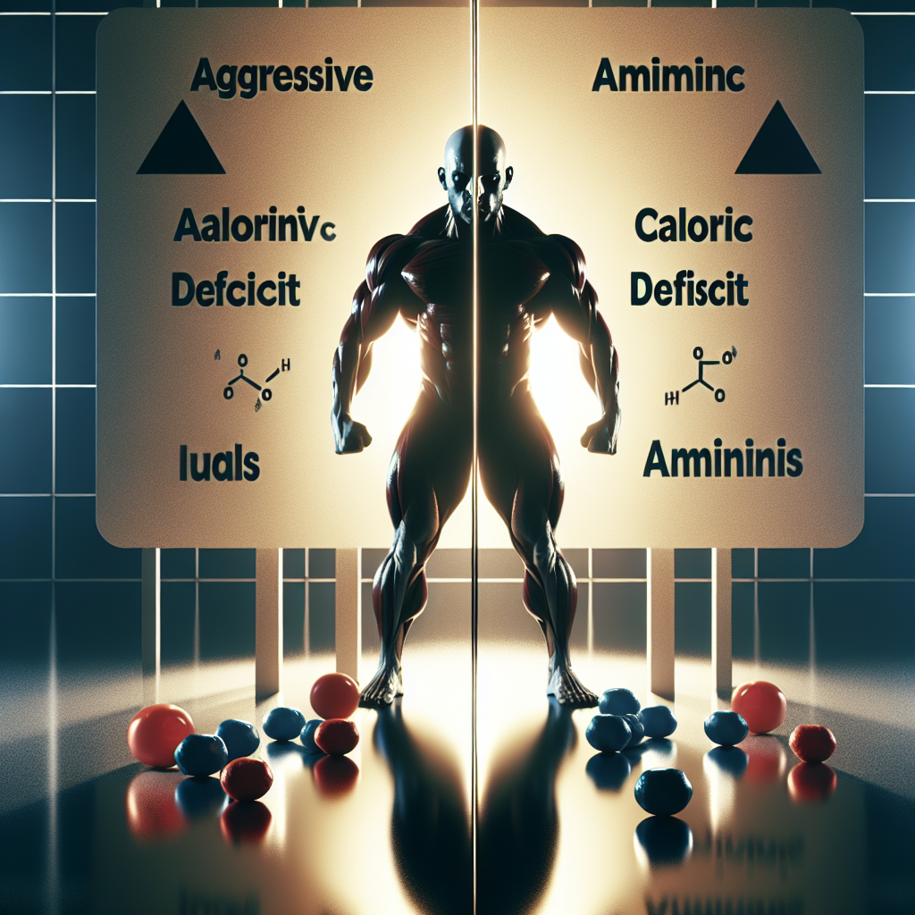 Aminos et déficit calorique agressif : risques et solutions